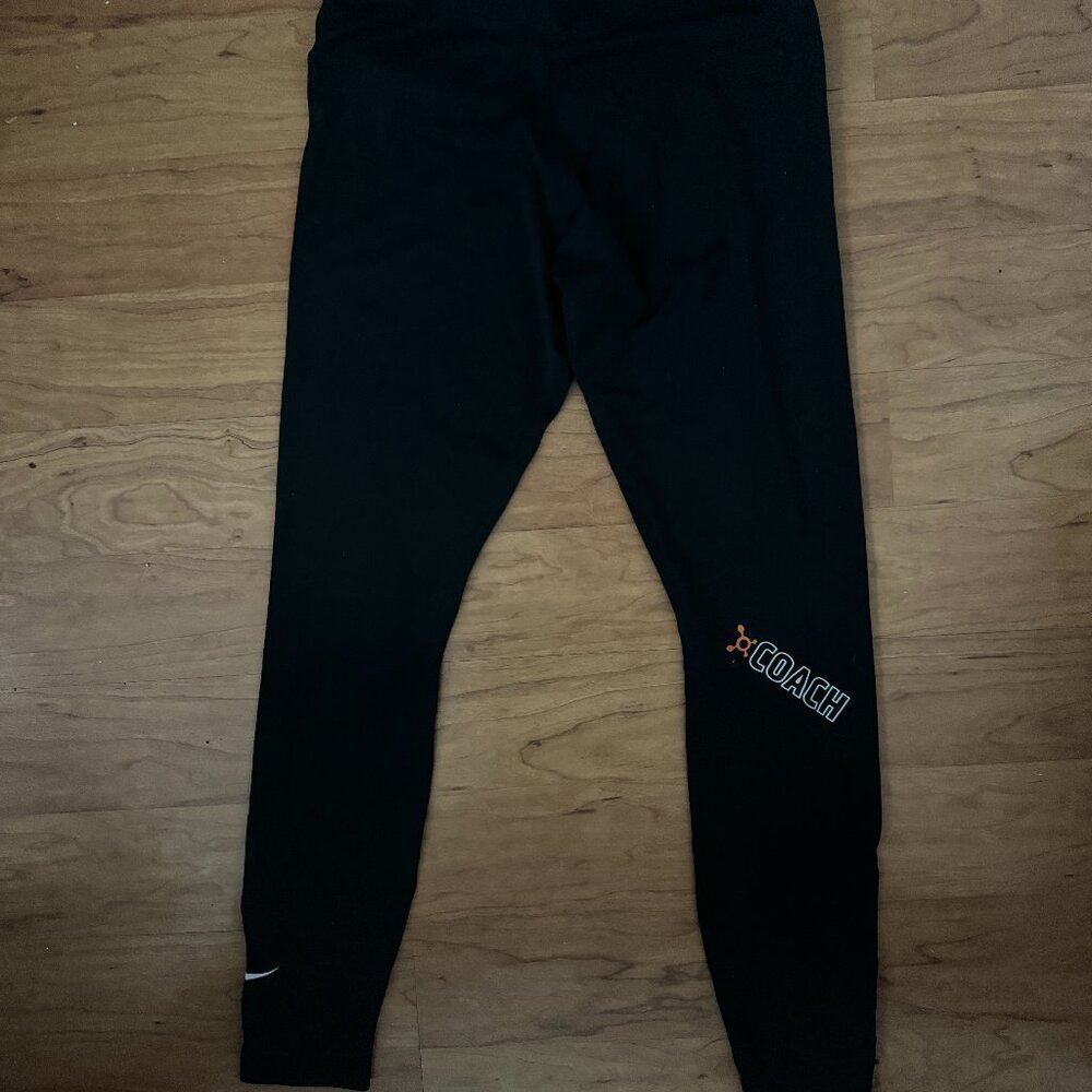 Orangetheory Coach Women's Black Nike Leggings